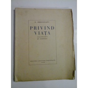 PRIVIND VIATA - G. IBRAILEANU